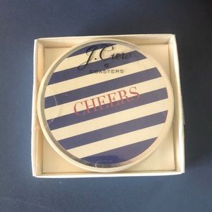 NIB J. Crew CHEERS Coasters- 6